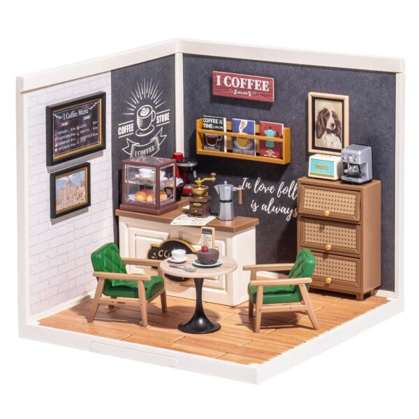 Rolife Super Store Kits Plastic Building Toys For Xmas Gifts DIY Miniature House - Image 3