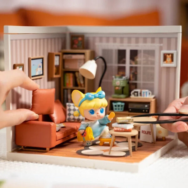 Rolife Super Store Kits Plastic Building Toys For Xmas Gifts DIY Miniature House - Image 9