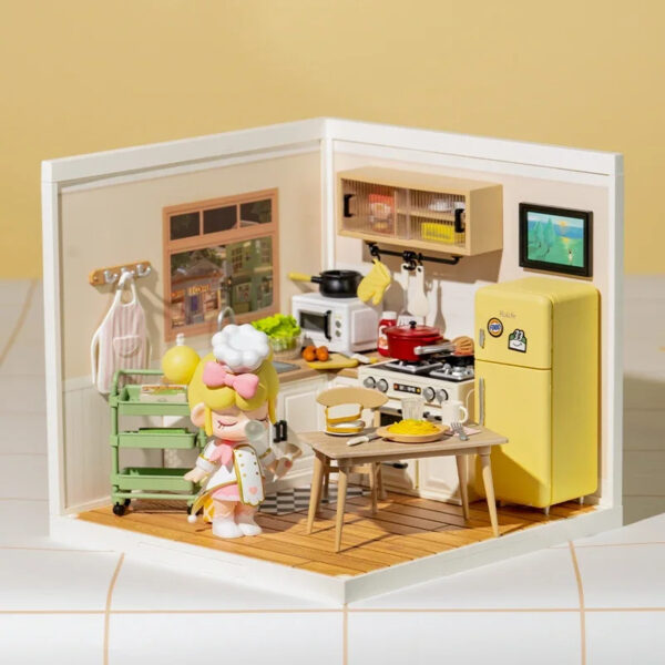 Rolife Super Store Kits Plastic Building Toys For Xmas Gifts DIY Miniature House - Image 6