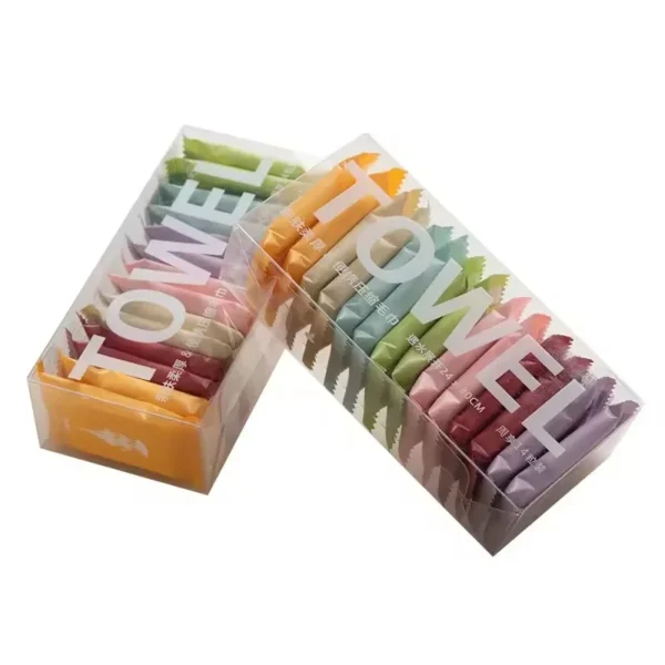 14pcs/set Disposable Compressed Towel, Thickened Facial Cleansing Towel, Portable Bath Towel For Outdoor Travel & Camping - Image 4